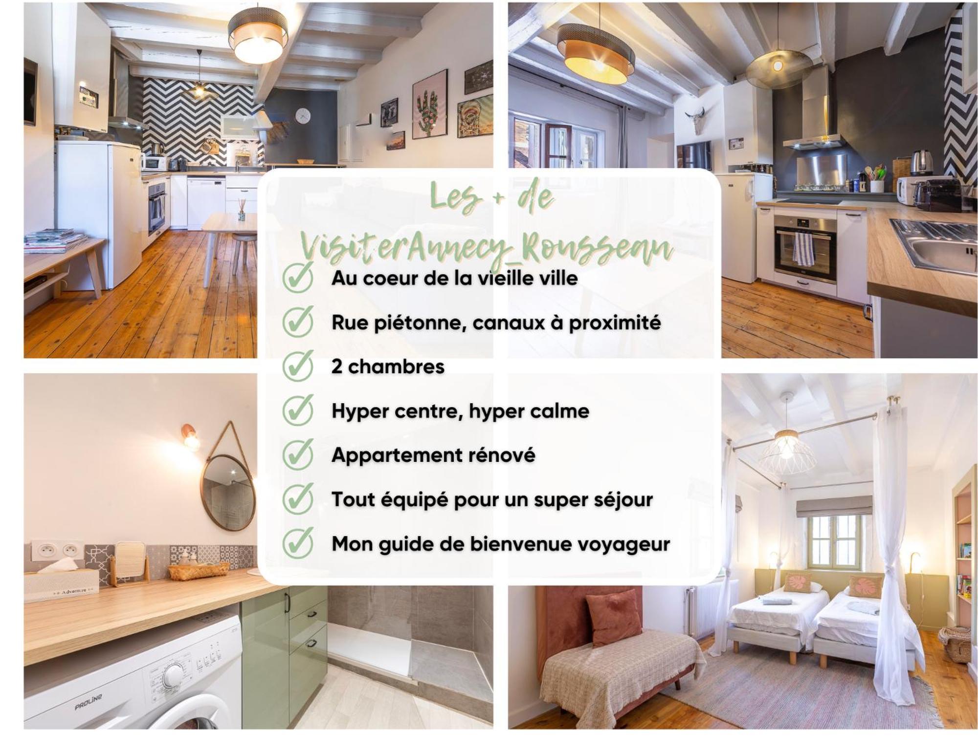 Bel Appartement, 2 Chambres, Annecy Coeur De Ville Exterior foto